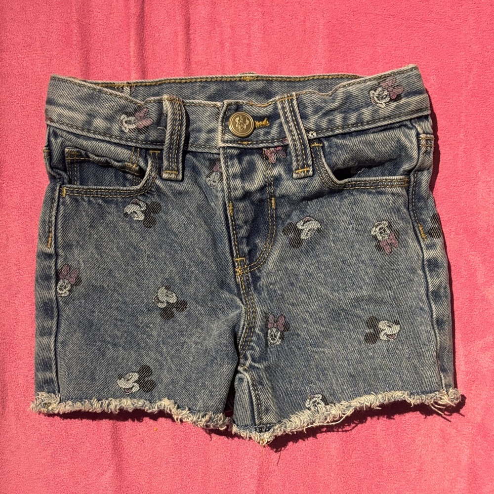 Old Navy x Disney Blue Denim Shorts
